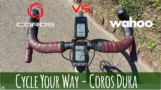 COROS DURA vs WAHOO ROAM V2 [upl. by Edina]