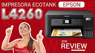 Impresora Epson L4260 Ecotank  Review y Características Completas  Gran Hogar [upl. by Eileme]