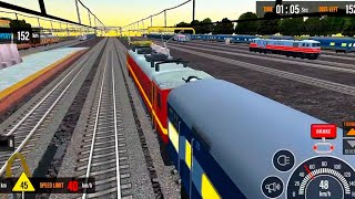 Indian railway game  Indian passenger train game video FMGame000 [upl. by Yendyc]