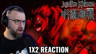 JUJUTSU KAISEN 1X2 REACTION For myself [upl. by Yodlem401]