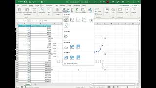 How to make a semi log plot in Excel [upl. by Renita637]