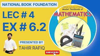 Ex 62 Class 11 Math NBF  Ch 6 National Book Foundation [upl. by Anis366]