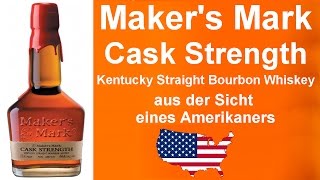 269  Makers Mark Cask Strength Whisky Verkostung von WhiskyJason [upl. by Carisa841]