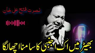 Bheed Mein Ek Ajnabi  Ustad Nusrat Fateh Ali Khan  Nfak Remix Qawalli nfak nusrat sufimusic [upl. by Oecile]