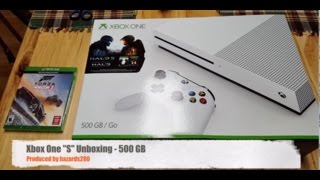 Xbox One quotSquot Unboxing  500GB Model [upl. by Asirralc]