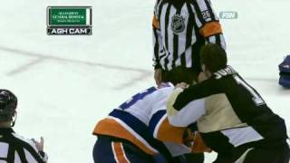 Rick DiPietro and Brent Johnson scrap 2211 [upl. by Amek]