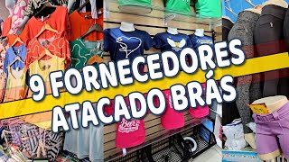 9 FORNECEDORES TOP de ATACADO BRÁS [upl. by Nylatsyrc]