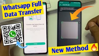 Whatsapp data transfer from android to android  whatsapp transfer from android to android [upl. by Jayme]