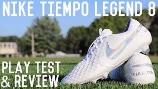 Nike Tiempo Legend 8 Play Test and Review  Testing Out New Nike Football Boots [upl. by Laurentium267]