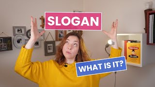 What Is a SLOGAN TAGLINE [upl. by Nallad]