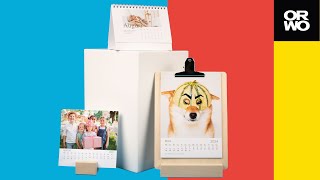 Tischkalender selbst gestalten mit Fotos [upl. by Carli]