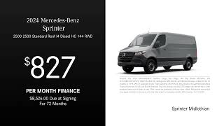 MercedesBenz Sprinter 10082024 4407645 [upl. by Padraic]