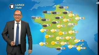 Météo du Lundi 21 Octobre 2024  Entre plein soleil et pluie battante [upl. by Eillo352]