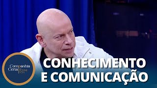 Leandro Karnal reflete sobre sua popularidade e reconhecimento “Isso é relativamente raro” [upl. by Eliga]