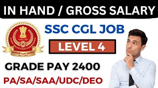 Level 4 Grade Pay 2400 Salary Slip  Inhand Salary After Deductions  Gross Salary in X Y Z City [upl. by Ladnyc]