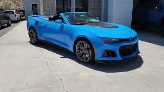 2023 Chevrolet Camaro ZL1 Rapid Blue Jessupautoplazacom [upl. by Sadnalor]