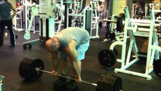 Deficit Stiff Legged Deadlifts 585x3 [upl. by Donelle857]