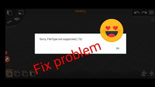 Sorry file type not supported problem in prisma 3d  fix this problem [upl. by Service361]