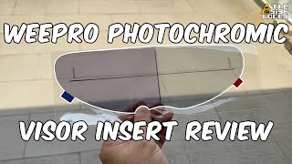 WeePro Photochromic Visor Insert Review [upl. by Augy]