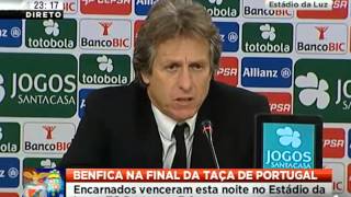 Conferência de Imprensa Completa de Jorge Jesus após o Benfica 31 Porto [upl. by Angus624]