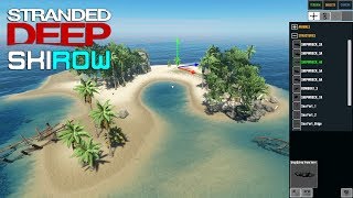 STRANDED DEEP  Create a Custom Island in Fast Motion [upl. by Graybill]