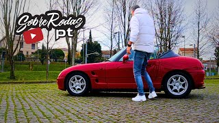 Suzuki Cappuccino turbo carro mais pequeno e mais top que conduzi [upl. by Nerraw]