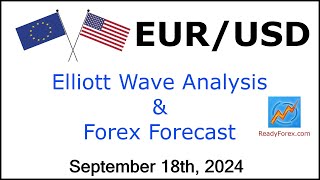 EUR USD Elliott Wave Analysis  Forex Forecast  September 18 2024  EURUSD Analysis Today [upl. by Caswell]