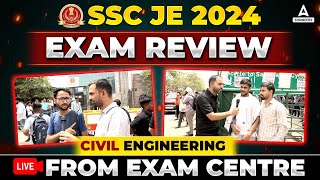 SSC JE Paper Analysis 2024 Civil Engineering  SSC JE 5th June Shift 1 Analysis  SSC JE Exam Review [upl. by Natanhoj]