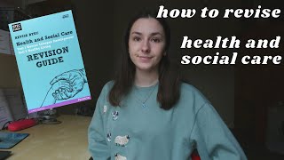 how to revise for health and social care [upl. by Shimkus]