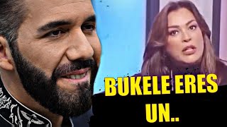 Modelo Chilena desquita su furia con Bukele en Plena Television al aire🤯 ESTO LE DIJO [upl. by Dyrrej]