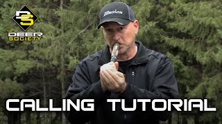 Deer Calling Tutorial  Extinguisher [upl. by Rosella964]