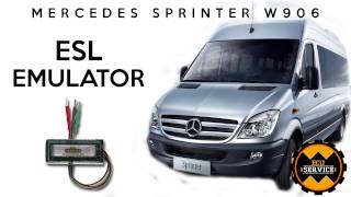 Mercedes Sprinter W906 ESL Emulator [upl. by Eenolem]