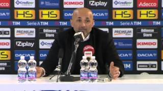 Spalletti quotDzeko Me lo bacio e ribacioquot  Giornata 29  Serie A TIM 201516 [upl. by Narcho]