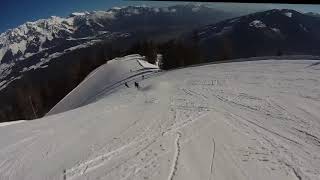 Schladming Rohrmoos Hochwurzen Piste 33 Ostabfahrt  Piste 41 Obertalabfahrt [upl. by Blynn857]