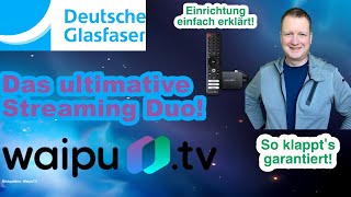 Glasfaser  WaipuTV Stick Die ultimative StreamingKombo [upl. by Aronle]