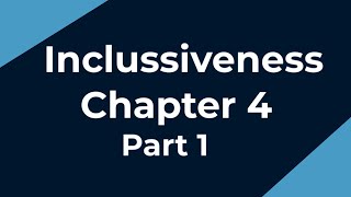 Inclusiveness Chapte 4 part 1 For Freshman Students [upl. by Nimrak]