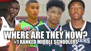 WHERE ARE THEY NOW 1 Ranked Middle School Hoopers [upl. by Eulalee473]