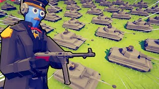 TABS Largest German BLITZKRIEG Ever  Totally Accurate Battle Simulator Best Mods [upl. by Ttegirb]