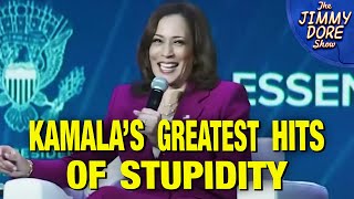 Kamala Harris Ultimate Word Salad Compilation Live From Two Roads Theater [upl. by Cirala612]