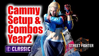 Classic Cammy Combos amp Setup in Year2【STREET FIGHTER 6】 [upl. by Amir265]