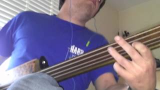 Homemade fretless bass [upl. by Cela344]