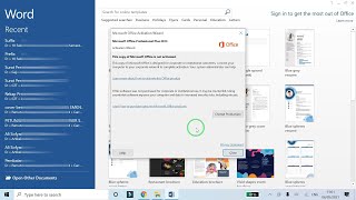 Microsoft Office Activation Wizard  Cara cepat mengatasi quotMicrosoft Office Activation Wizardquot [upl. by Ykroc686]