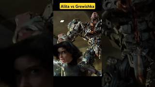 Alita vs Grewishka  All Three Fights  Alita Battle Angel scifimovies movie ytshorts [upl. by Tonl]