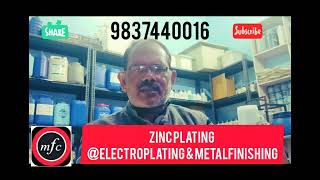 zinc plating Electroplating [upl. by Unhsiv]