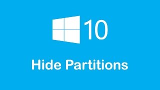 Windows 10 Tricks in Arabic  Hide Recovery Or Unneeded Paritions [upl. by Alegnatal637]