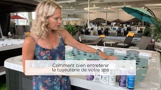 Comment bien entretenir la tuyauterie de votre spa [upl. by Macguiness365]