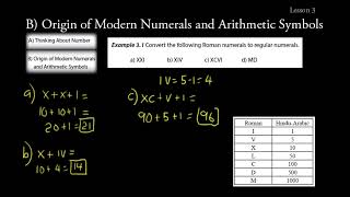 Shormann Pre Algebra Lecture 3 [upl. by Crin]