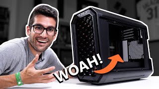 Building an INVERTED PC in the Antec Dark Cube [upl. by Soisatsana24]