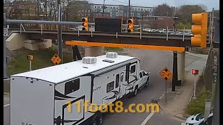 15 Minutes of Trucks Crashing Into Bridges [upl. by Malvia]