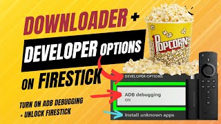 Firestick Developer Options GONE How to ReEnable  Install Downloader [upl. by Kcira783]